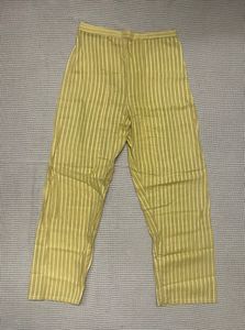 Gold Colour Narrow Pant