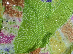 Vibrant Bandhani Print Skirt