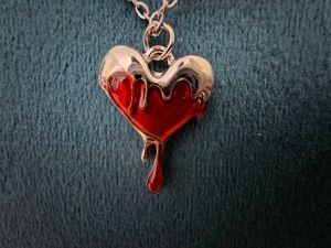 mr diy Korean style Heart Necklace