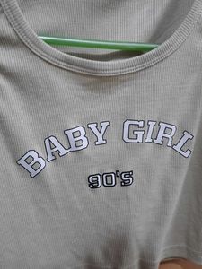 Baby Girl 90's Crop Tank Top