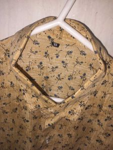 Printed Shirt Yellow