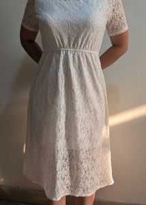 White Lace Dress