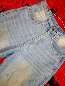 Light Wash Wide Leg Jeans