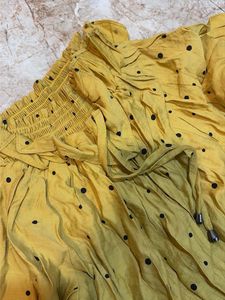 Yellow Polka Dot Jumpsuit