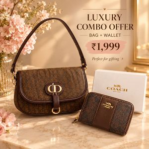 Coach Signature Bag & Wallet Combo
