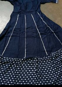 Stylish Embroidered Anarkali Kurta