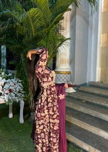 Floral Print Maxi Dress