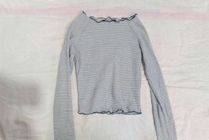 Striped Long Sleeve Top