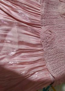 Savana Pink Ruffle Tank Dress