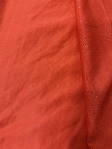 8mtr Bright Orange polyster fabric imported
