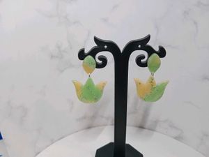 Handmade Clay Earrings (2)