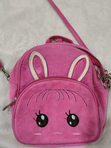 Cute Pink Bunny Backpack