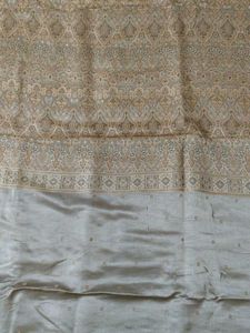 Elegant Traditional Silk Brocade Fabric