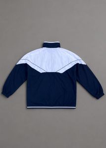 Navy &amp; White Track Jacket