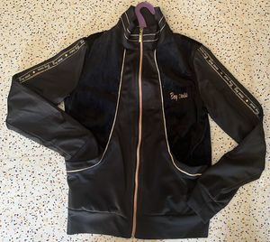 Swiss Black Track Jacket
