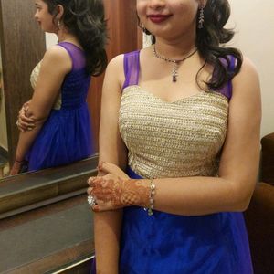 Blue Beautiful Gown