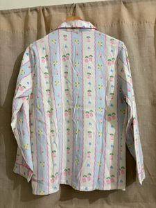 Cherry print pajama set