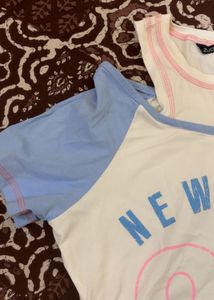 New York '86 Graphic Crop Top