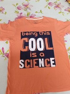 Orange Graphic T-Shirt