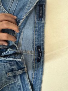 Women Cargo Boyfriend Jeans