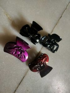Set Of 4 Hair Claws