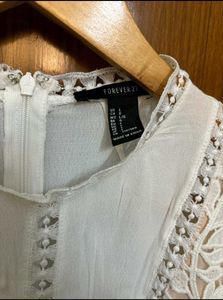 Forever 21 White Lace Dress