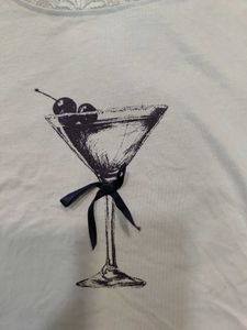 🥂 Coquette Martini Baby Tee
