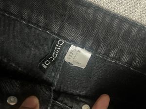 H&amp;M Black Wide Leg Jeans