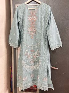 diwali special pakistani hoor soft organza suit du