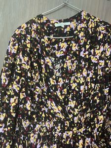 Branded Chic Floral Print Midi Dress for M &amp;L