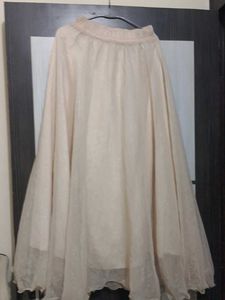 Elegant Cream skirt length 41