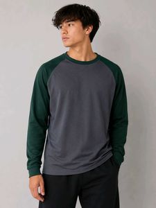Men's Long Sleeve Baseball Tee