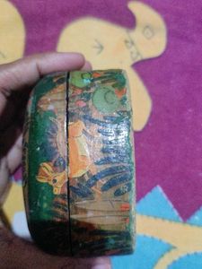 Vintage Hand-Painted Trinket Box