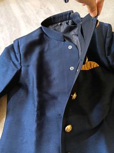 Men's Navy Blue Sherwani
