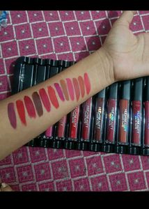 HUDA BEAUTY HD Non Transfer Liquid Lipstick Set