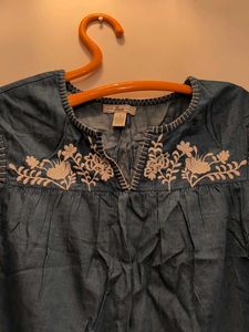 Cute blue Denim Top
