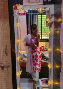 2 Floral Print Salwar Kameez Set
