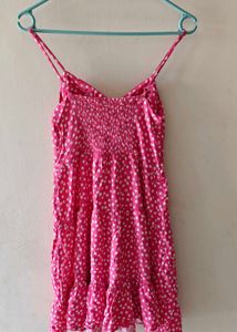 Pink Polka Dot Sundress