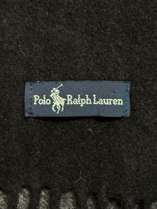 Classic Black Polo Ralph Lauren Scarf