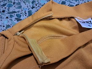 Mustard Sleeveless Top