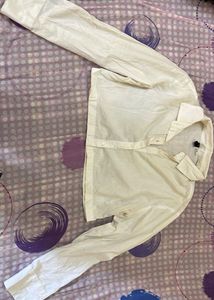 Classic White Button-Down Shirt