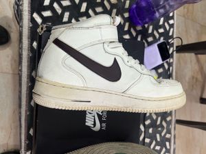 Nike Air Force 1 Mid White Sneakers