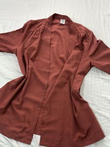 Flowy Rust Colored Blouse