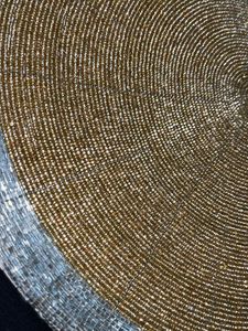 Beautiful dining table Beaded  Mat / Placema