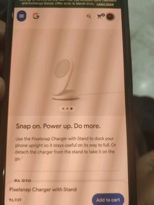 Pixel Snap Charger with Stand