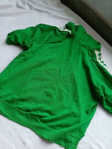 Vibrant Green Rabbit Graphic Tee