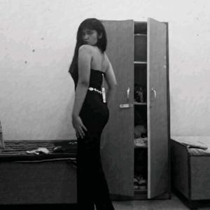 Chic Strapless Black jumpsuit