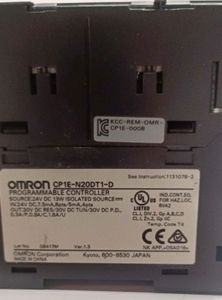 Omron PLC CP1E-N20T1-D Programmable Controller