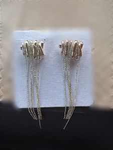 Elegant Dangle Chain Earrings
