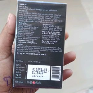 The Man Company Black Eau De Toilette